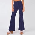 thumbnail image 4 of Fall Fashion Must Haves Trousers Casual Blue LWinter Clothing For Women, 4 of 4