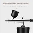 thumbnail image 4 of Airbrush Kit with Compressor Rechargeable Cordless Non-Clogging High-Pressure AirBrush Set for Nail Art Makeup Painting, 4 of 6