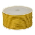 thumbnail image 1 of Unique Bargains Nylon Beading Thread Cord 3mm Extra Strong Braided Nylon String for Necklace Crafting 10M/33 Feet, Goldenrod, 1 of 5