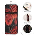 thumbnail image 4 of 3-Piece Travel Toiletry Bag Set, Hanging Wash Bag with Makeup Bag & Brush Case,Waterproof Cosmetic Organizer for Travel, Gym & Home Diamond Painting Of Red Roses, 4 of 10
