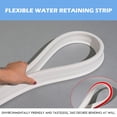 thumbnail image 3 of Barrera de ducha de silicona Tapón de agua Baño Retención de agua Tiras de sellado Hugtrwg Para estrenar, 3 of 9