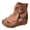 Brown, variant on High Top Sandals for Women Platform Wedge Fish Mouth Open Toe Buckles Shoes Ladies Summer Cork Vintage Ankle Bootie Size 7 Purple