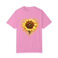 thumbnail image 4 of NAMTYQX Going Out Tops for Women Print Plus Size Relaxed Fit Short Sleeve Stretch Cute Crewneck Soft Gemustertes Womens Tops Casual Pink Size 2XL, 4 of 5