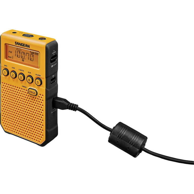 SANGEAN DT-800C Portable Full Band Radio Band Receiver AM / FM