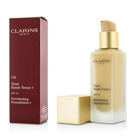 Clarins Everlasting Foundation+ SPF15 - # 110 Honey - (Best Clarins Makeup Products)