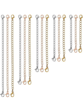 14K Gold Necklace Extenders 925 Sterling Silver Chain Extension Necklace  Bracelet Anklet Extender for Jewelry Making (1 2 3 inch)