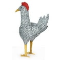 thumbnail image 6 of Tcbosik 2ft Christmas Rooster Decoration with LED Lights, Light up Chicken Decor with Stakes for Outdoor, Yard, Garden, Patio, Lawn, White & Red, 6 of 10