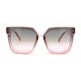 thumbnail image 2 of Girls Child Size Half Rim Rimless Horn Rim Designer Style Sunglasses Pink - Pink Smoke, 2 of 4