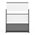 thumbnail image 3 of Luxor Expanse Modular Wall Room Divider System - Black Frame - 70" x 48" Wide Panel Add-On Wall, Freestanding, 3 of 6