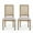 Brown/Light Gray, variant on Noble House Beckstrom French Wood Dining Chair, Set of 2, Light Gray, Natural