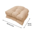 thumbnail image 3 of Rattan Chair Seat Cushion Pad For Garden Patio Sofa, 3 of 6