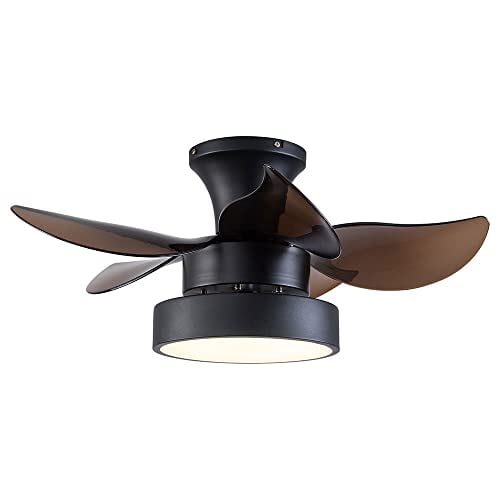 Simplux Ceiling Fans 44'' Wifi Smart Ceiling Fan LED Frost Light Remote Control 