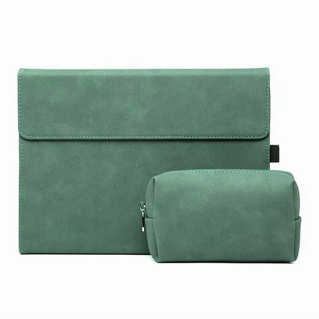 South African Lamba blue (protective case + power pack) : KOMI is suitable for Microsoft surface pro9 protective case, TPU soft shell, with power pack, 0.4kg easy belt, size suitable for travel