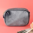 thumbnail image 4 of Organizador de cosméticos portátil para guardar artículos de belleza en movimiento, bolsa de maquillaje de viaje gris, 4 of 8