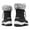 Black Storm, variant on Women’s Snow Boot With Waterproof Lace Up Mid-Calf Outdoor Winter Deep Tread Rubber Sole