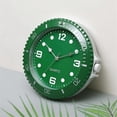 thumbnail image 2 of Wall clock modern design silent quartz needle wall clock Green, 2 of 5