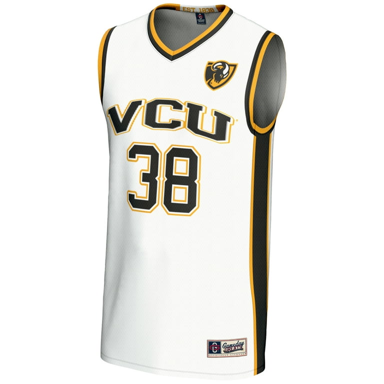 Unisex GameDay Greats #38 White VCU Rams Lightweight Basketball