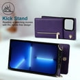 thumbnail image 1 of Card Holder for Phone Case Phone Case with Card Holder Phone Case Card Holder Crossbody Wallet Case-Credit Card Holder Suitable for Zipper Mobile Case Messenger Phone Leather Case Card Case, 1 of 1