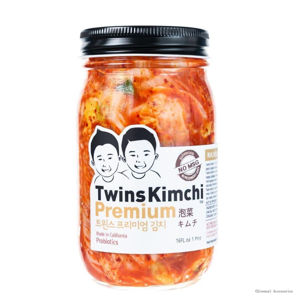 [s] Korean Premium Jarred Kimchi 16Oz, 4 Types (Sliced, Vegan, Cubed
