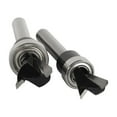 thumbnail image 2 of 1/4In Shank Carbide Dovetail Router Bit With Bottom Bearing Woodworking Cutters 2Pcs, 2 of 7