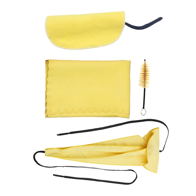 Juego De Limpieza De Saxofón, 4 Piezas Kit De Cepillo Para Boquilla De Saxofón Kit De Cuidado De Limpieza De Saxofón Portátil Juego De Paños De Mantenimiento Confiable Para