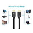 thumbnail image 5 of Monoprice Ultra 8K HDMI Cable - 10 Feet - Black | No Logo, High Speed, 8K@60Hz, 48Gbps, Dynamic HDR, eARC, Compatible With PS5 / Xbox Series X & Series S and More, 5 of 6