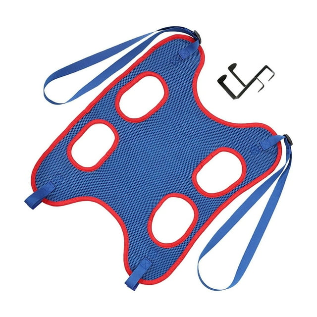 crativent Polyester Pet Dogs Cats Bathing Washing Grooming Accessory Cotton Hammock For Effortless Grooming Dogs Hammock Blue S