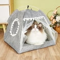 thumbnail image 7 of COMEET Foldable Tent,Portable Pet Dogs Cat Tent Teepee for Pet Outdoor Resting Supplies Multiple Color Proof Pet Tent, 7 of 7