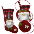 thumbnail image 3 of Medias navideñas 3d para chimenea, decoraciones navideñas colgantes, 3 of 5