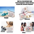 thumbnail image 7 of Sweet 17 Gifts for Girls 17th Birthday Makeup Bag Sweet Seventeen Gifts 17 Year Old Girls Gifts Cosmetic Bag Be Confident In Whatever Direction You Choose To Go, 7 of 7