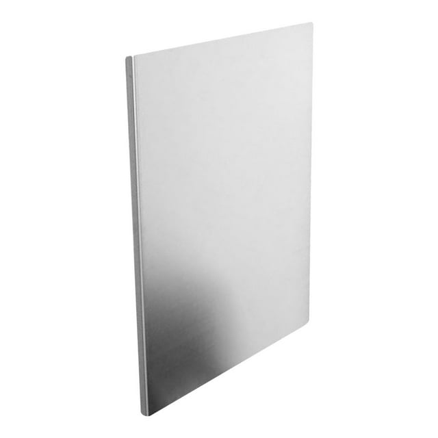 HINTRMENT 1Set Stainless Steel Pastry Board for Home Use and Restaurant 15.7X11.8X0.8In Silver Rectangular