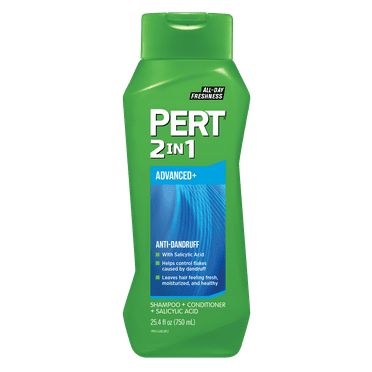 Pert Advanced Anti-Dandruff Relief 2-in-1 Shampoo Plus Conditioner, 25.4 fl oz