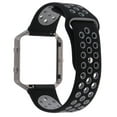 thumbnail image 4 of Fitbit Blaze Bands with Silver Frame Small & Large (5"- 8"), HJZ Sport Silicone Replacement Band Strap for Fitbit Blaze smart fitness, 4 of 4