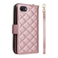 thumbnail image 3 of for iPhone 7 / iPhone 8 / iPhone SE 2022 & 2020 Zipper Wallet Case with Card Holder - PU Leather Stand Phone Case, Crossbody Shoulder Strap & Wrist Strap, Shockproof Protective Cover, Rosegold, 3 of 11