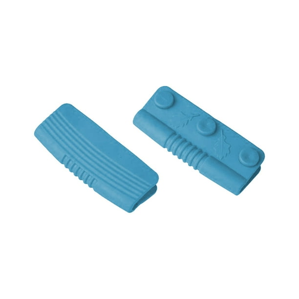 Pisexur Batería de cocina Asas de silicona para ollas, guantes de silicona, pinzas para tapas de ollas, ollas para sopa, cacerolas, vaporeras, ollas de hierro, acceso para la cocina del hogar
