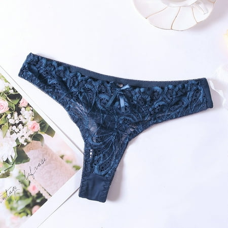 

Underwear Women High Waisted New Hot Panties For Women Lace Through Hollow Out Cotton Low Waist Lace Thong