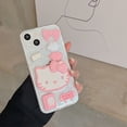 thumbnail image 1 of Funda de teléfono transparente de dibujos animados 3D Sanrio Hello Kitty para Samsung Galaxy S21 S21 FE Note20 Ultra A51 52 5G, funda suave Y2k, regalo para niña Fivean unisex, 1 of 2