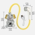 BONINGGG Smart Baby Showerhead With Digital Elephant Design Gentle