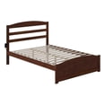 thumbnail image 2 of AFI Warren Solid Wood Traditional Full Bed with Footboard in Walnut, 2 of 12