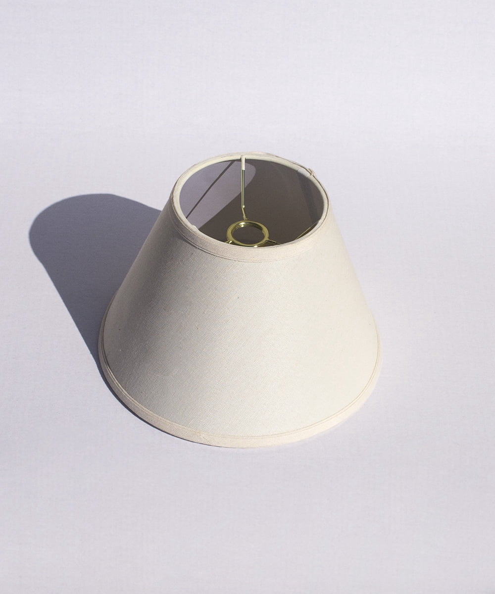 6x12x8 THREADED UNO Downbridge Lampshade Light Oatmeal