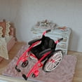 thumbnail image 4 of Rosy Plastic Mini Wheelchair and Crutch Models for Decoration 1 Set, 4 of 9