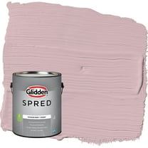 Glidden Spred Rose Stain / Pink Semi-Gloss Interior Paint with Primer, 1 Gallon