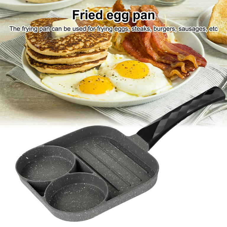 Small Breakfast pot Multifunctional Frying Pan with 2 in 1 Non