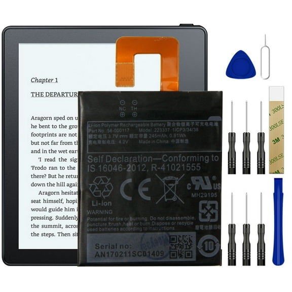 Replacement Battery 58-000117 For Amazon Kindle Oasis KO1 Tool