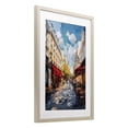 thumbnail image 2 of Stupell Industries Victorian Charming Paris Street Scene Birch Framed Print Under Glass, 17 x 23, by Petals Prints Design, 2 of 8