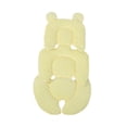thumbnail image 2 of Cojín para cochecito de bebé, cojín para asiento de bebé, cojín para asiento de coche amarillo, 2 of 9
