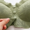 thumbnail image 5 of Convenient Front Close Bra for Women, 2024 New Floral Lace Wirefree Comfortable Everyday Bras, 5 of 6