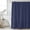 Blue, variant on Pure Dark Blue Waterproof Shower Curtain, Stall 36"x78" Washable Polyester Fabric Shower Curtains for Bathroom, Simple Solid Color Decorative Bathtub Curtain Sets with Hooks