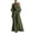 Green, variant on Idoravan 2 piece sets for women going out Fashion Women One Shoulder Short Sleeve And Long Pants Solid Casual 2PC Sets