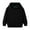 Black, variant on Otqutp Toddler Holiday Blouse Kids Boys Girls Spring Autumn Hooded Long Sleeve Solid Color Sweatshirt Daily School Sporty Wear for 1 to 10 Years